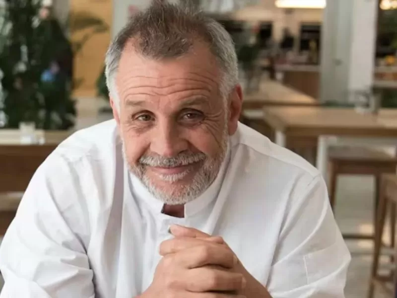 El reconocido chef Christian Petersen, lucha por su vida