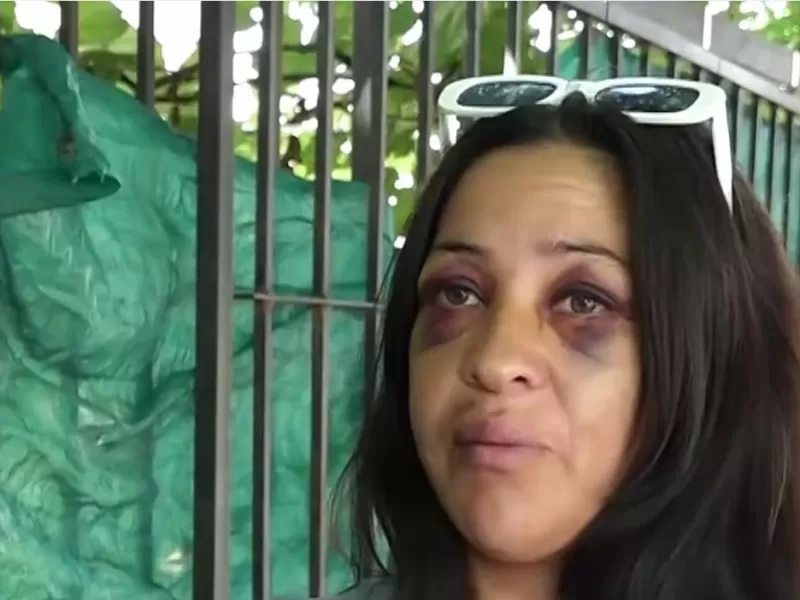 &iquest;D&oacute;nde estaba la polic&iacute;a y la patrulla municipal cuando mol&iacute;an a palos a una chica en 7 y 49?