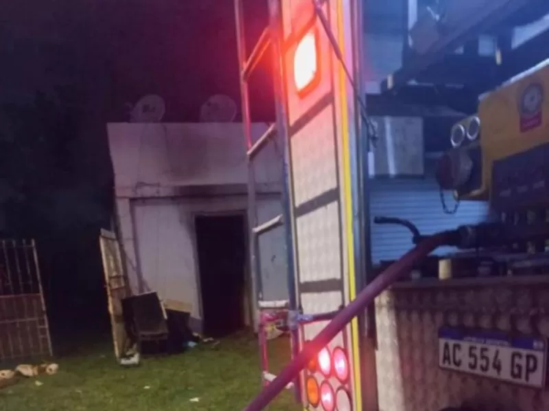 Noche fatal: un hombre murio al quedar atrapado entre las llamas