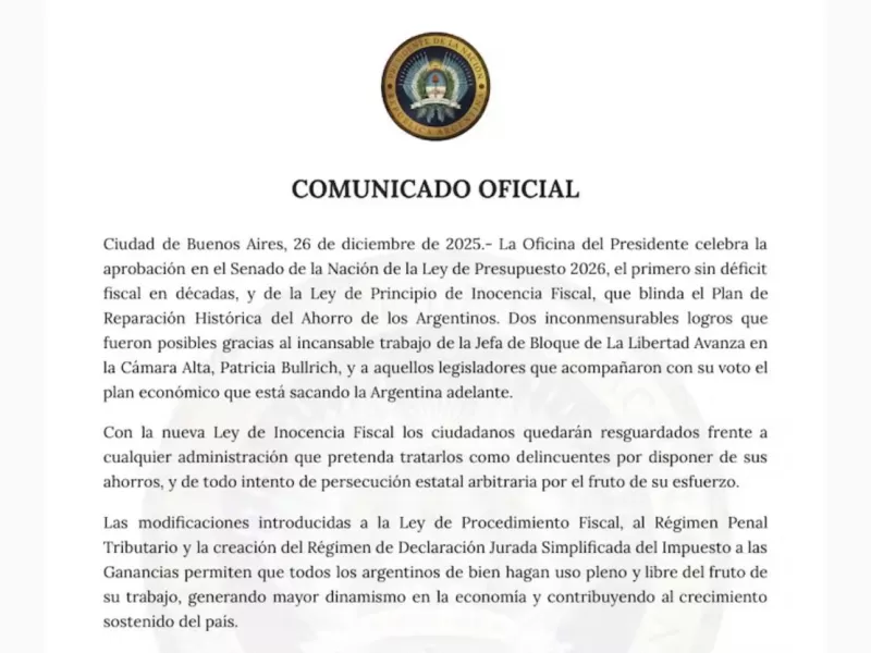 Primer presupuesto con superávit y tensiones politicas