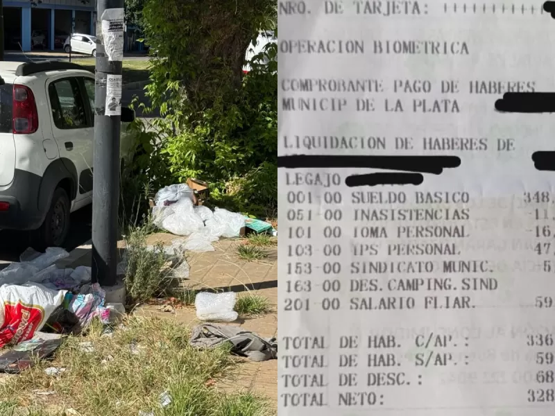 Derechos en el discurso, pobreza en el recibo de sueldo de los trabajadores municipales, el doble est&aacute;ndar