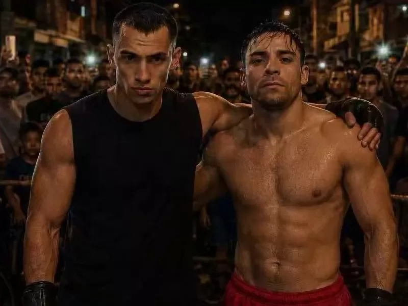 EL RETO DE GERO ARIAS QUE LLEV&Oacute; A UN ALBA&Ntilde;IL PLATENSE A ENTRENAR PARA PELEARLE